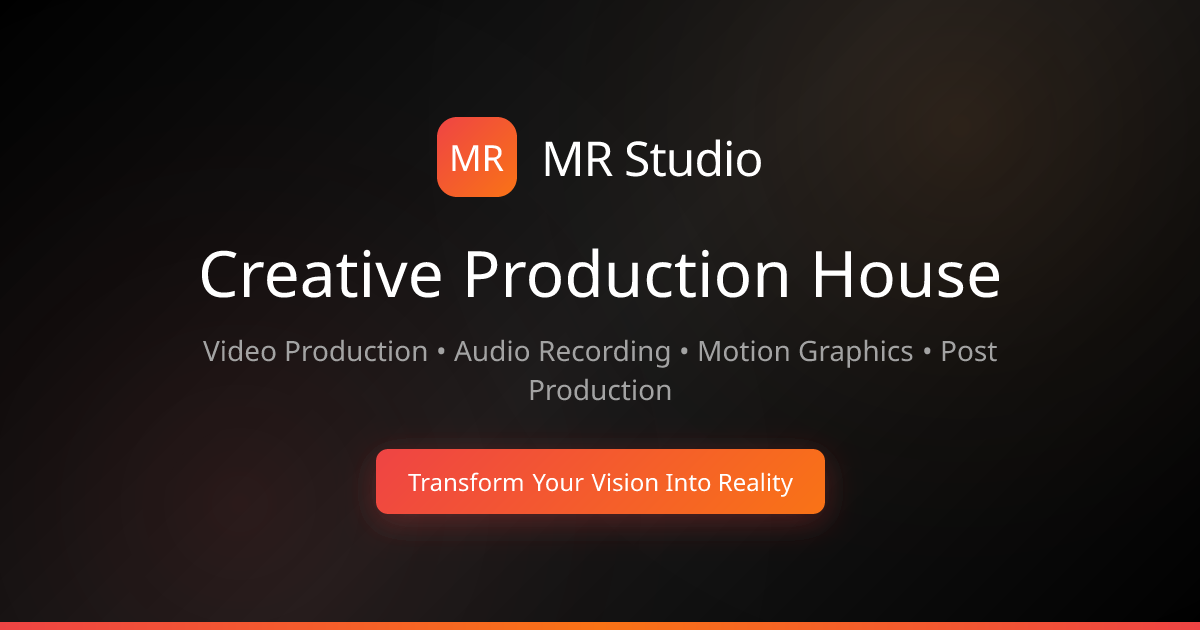 MR Studio logo